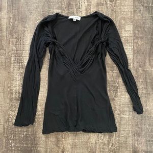 Black Costume National Top